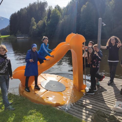 Spaß am (und im) Wasser