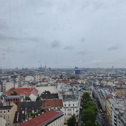 Ausblick von der Dachterasse