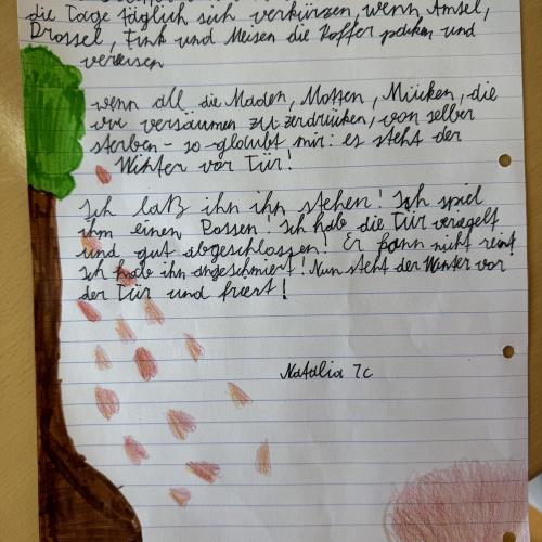 Herbstgedicht Natalia