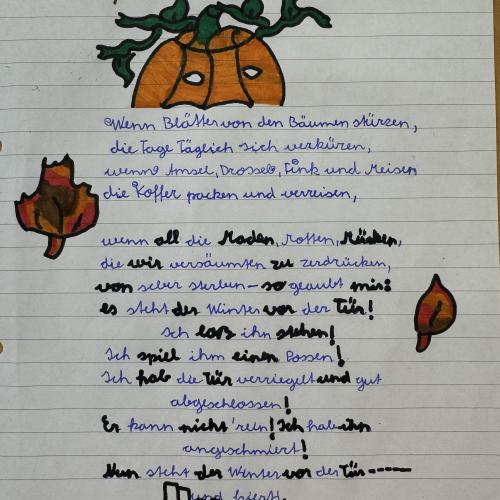 Herbstgedicht Victoria