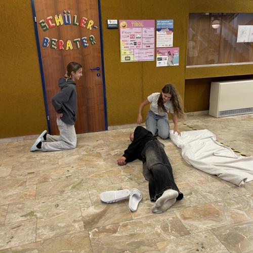 Auf die Decke bringen