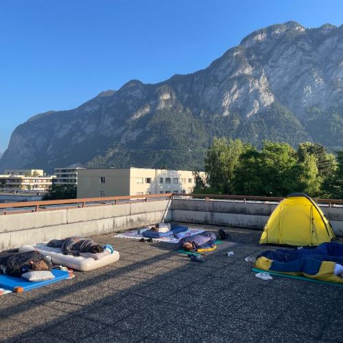 3a_Übernachtung Dachterrasse