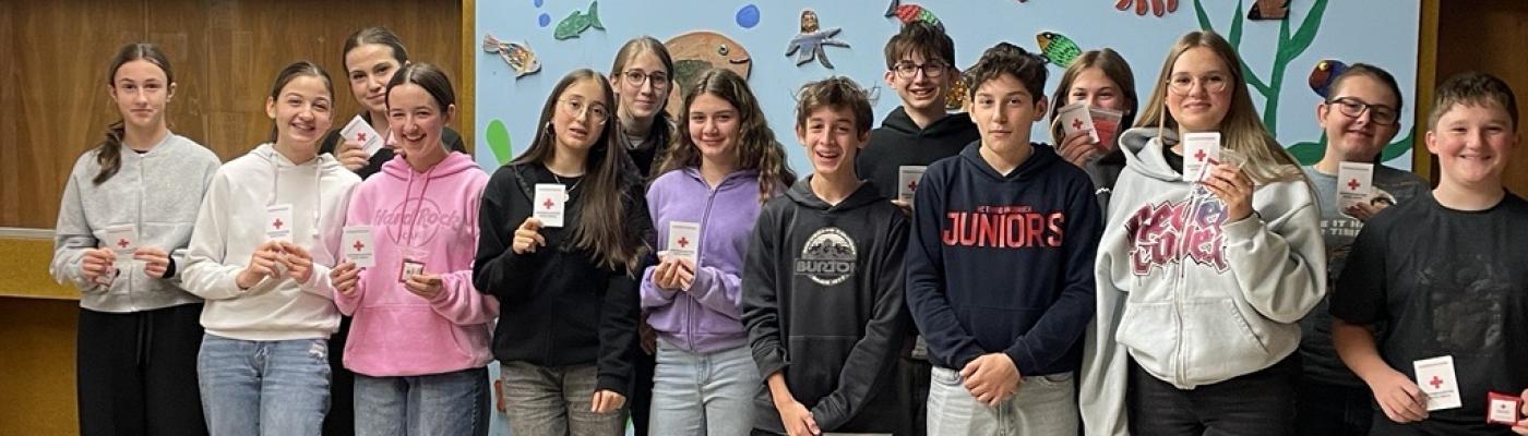 Herzliche Gratulation! Erste Hilfe Kurs erfolgreich abgeschlossen!