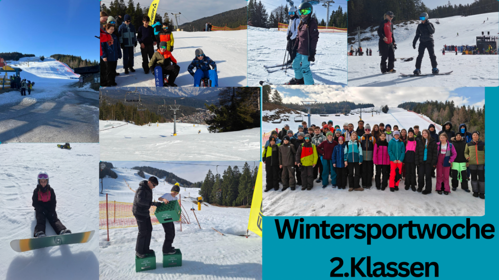 Collage Wintersportwoche