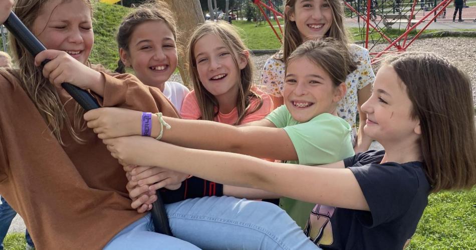 Wandertag Seilrutsche