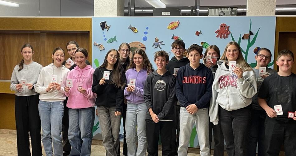 Herzliche Gratulation! Erste Hilfe Kurs erfolgreich abgeschlossen!